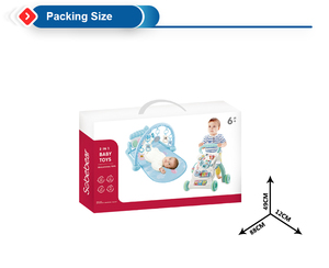 Juego de Alfombra de Gimnasio 2 en 1 Educativo, Deportivo y Musical <span class=keywords><strong>para</strong></span> Bebés y Niños Pequeños, con Teclado Musical, Manta de Algodón, Set de Regalo - Product Image 5