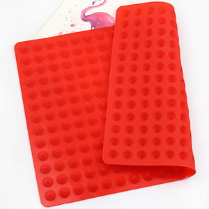 Sartén antiadherente piramidal de silicona, bandeja para horno, barbacoa, decoración de pasteles, 128 - Product Image 1