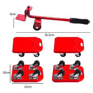 DLPO 304 ss drei rad bein <span class=keywords><strong>movers</strong></span> dolly moving möbel trolley rad für Bin Box Carts - Product Image 3