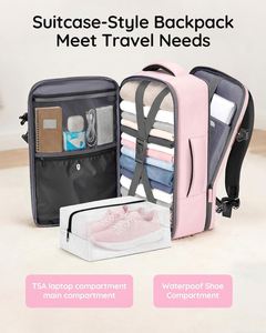 Sac à dos pour ordinateur portable personnalisé, imperméable, pour voyages d'affaires, avec port USB, grande capacité, antivol, logo OEM - Product Image 4