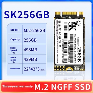 Venda Direta da Fábrica NGFF M2 Solid State Drive 128G 256G SATA NGFF 2242 Tamanho 2280 Nota Laptop Externo Interno 1GB Nova SATA 3.0 - Product Image 5