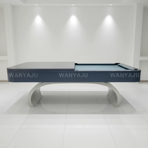 <span class=keywords><strong>Table</strong></span> de billard professionnelle de luxe moderne en bois, forme filet à oiseaux, pour extérieur, 7ft 8ft, pour la maison et les clubs - Product Image 3