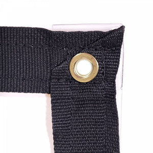 Tùy Chỉnh Trong Suốt 30 Gauge Đôi Đánh Bóng Rõ Ràng PVC Vinyl Cửa Sổ Tarp Rèm Với Túi Cho Hiên Hiên Hiên Boong - Product Image 5