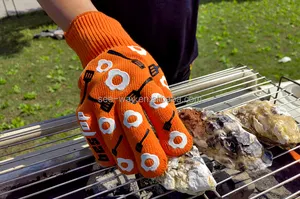 Seeway Silikon ofen handschuhe Extrem heiß beständige hitze beständige Grill handschuhe zum Kochen in der Küche