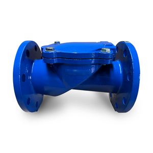 <span class=keywords><strong>Clapet</strong></span> <span class=keywords><strong>anti</strong></span>-<span class=keywords><strong>retour</strong></span> manuel en fonte ductile GGG40/50 H44X DN100 PN16 avec membrane en caoutchouc pour l'eau - Product Image 1