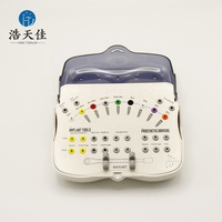 Système d'implantation dentaire adapté, instrument de stérilisation haute pression, boîte à outils en alliage de titane, personnalisable OEM, en promotion