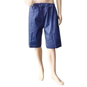 Shorts descartáveis dos homens não tecidos macios Escuro-azul Shorts Roupa interior descartável para o exame médico do curso Shorts - Product Image 2