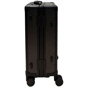 Set di Valigie <span class=keywords><strong>da</strong></span> Viaggio con Telaio in Alluminio e Fibra di Carbonio PC, 20 24 28 Pollici, 8 Ruote, Vendita all'Ingrosso per Distributori UK GBR - Product Image 3