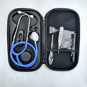 Estetoscopio de cardiología multifuncional Fortune Professional Medical Electronic de doble cabezal, de aluminio y acero inoxidable, con certificación CE. - Product Image 3