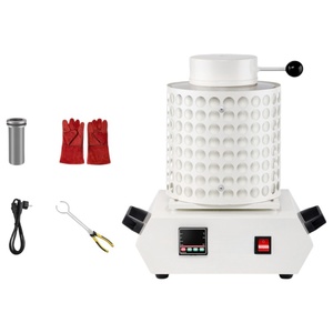 Mini four à fusion numérique pour l'or avec creuset en graphite pour la fabrication de bijoux en étain, argent, cuivre, aluminium – Outils de bijouterie - Product Image 5