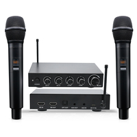 Support TV Devices Connect BT Karaoke Mixer Microphone sans fil pour système Home Cinéma Barre de son stéréo Home Party