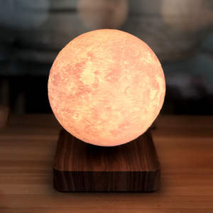 2023 popolare <span class=keywords><strong>Maglev</strong></span> Moon Design Romantic Light Suspension stampa 3D Moon Home <span class=keywords><strong>Maglev</strong></span> ciondolo piccola lampada da tavolo - Product Image 3