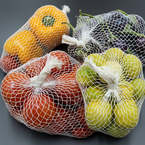 Custom Mesh Pouch <b>Bags</b> Wholesale Breathable <b>Net</b> Packaging <b>Bags</b> for Business Buyers - Product Image 1