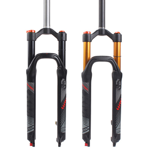 LUTU-tenedores de suspensión para <span class=keywords><strong>bicicleta</strong></span> de montaña, rectos, 26/27, 5/29 '', <span class=keywords><strong>horquilla</strong></span> de aire, freno de disco rígido - Product Image 5