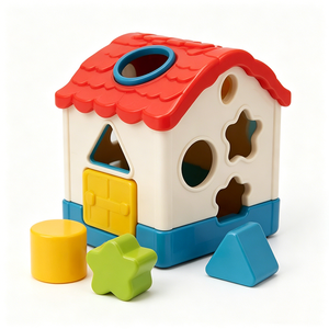 Wholesale Custom Montessori Plastic <b>Shape</b> Sorter Educational <b>Shape</b> Matching <b>Toy</b> Preschool Interactive Plastic Products Vietnam - Product Image 2