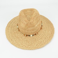Summer New Raphia Straw Fedora Hats for Adults Women & Men-Panama Style Lace Accessory Beach Travel Outdoor Casual Sun Shade