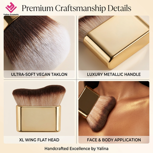 <span class=keywords><strong>Pinceau</strong></span> de maquillage professionnel personnalisé, <span class=keywords><strong>utilisation</strong></span> humide et sèche, applicateur de faux bronzage, <span class=keywords><strong>pinceau</strong></span> <span class=keywords><strong>kabuki</strong></span> pour le corps, <span class=keywords><strong>pinceau</strong></span> de maquillage, <span class=keywords><strong>pinceau</strong></span> auto-bronzant - Product Image 4