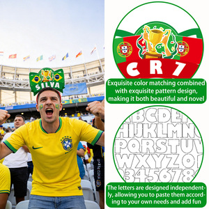 Diadema con Letras <span class=keywords><strong>de</strong></span> Estrellas del Fútbol <span class=keywords><strong>de</strong></span> EE. UU., Canadá y México 2026 <span class=keywords><strong>de</strong></span> Bajo Precio para el Apoyo y la Incentivación <span class=keywords><strong>de</strong></span> los Aficionados - Product Image 5