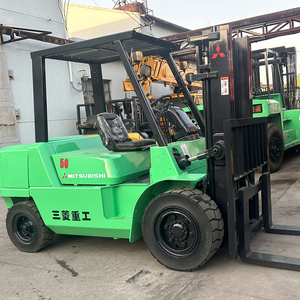 Chariot élévateur diesel japonais Mitsubishi d'occasion en bon état, 5 tonnes, à vendre à bas <span class=keywords><strong>prix</strong></span> - Product Image 4