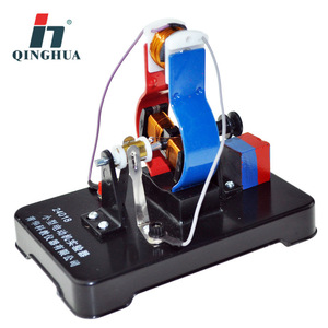 Qinghua 24018 Small Electric Motor Experiment Apparatus, DC <b>Physics</b> Experiment Equipment, Electromagnetism Teaching Instrument - Product Image 2