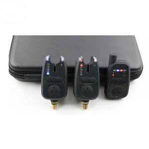 Juego de sirena fuerte de 200m de alcance, resistente al agua, negro, carpa europea, alarma de mordedura de pesca - Product Image 5