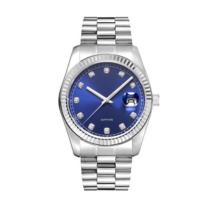 Relojes Mecánicos de Acero Inoxidable Resistentes al Agua con Decoración Chapada en Oro de Moda para Regalo - Product Image 6