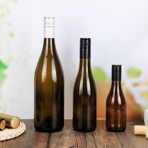 <span class=keywords><strong>Bottiglie</strong></span> di Vino Mini Riciclabili all'<span class=keywords><strong>Ingrosso</strong></span> Bottiglia Borgogna 187ml Bottiglia in Vetro per Vino - Product Image 4