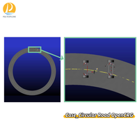 PolyExplore OpenCRG Surface Service Millimeter Definition 3D Road Modeling Untuk Simulasi Mengemudi Otomatis