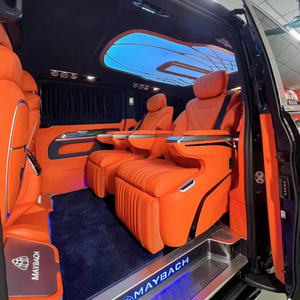 Sièges de voiture de luxe de qualité supérieure à prix abordable avec table, en cuir, style aviation VIP, sièges de voiture modifiés de luxe pour Volkswagen - Product Image 1