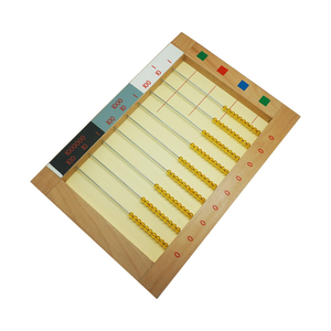 Montessori ของเล่นคณิตศาสตร์สำหรับเด็กก่อนวัยเรียน,ของเล่นเสริมการเรียนรู้แบบ<span class=keywords><strong>ม</strong></span>อนเตสซอรี่ของเล่น<span class=keywords><strong>คณิต</strong></span>ศาสตร์แบบกรอบลูกปัด - Product Image 3