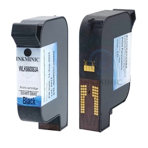 VJ HP2590 W3T10B Original WLK660083A Black WLK660082A 82A Solvent Based Color General IQ880 IQ800 <b>Ink</b> Cartridge - Product Image 2