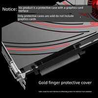 Protection anti-poussière pour connecteur de carte graphique, coque en plastique anti-oxydation, couvercle coulissant, protection PCI-E, HDMI pour carte graphique