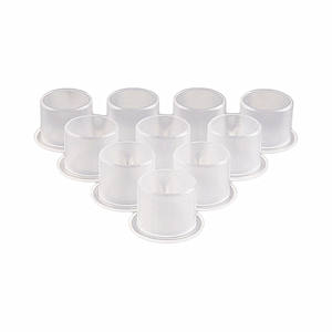 1000pc/bottiglia di S/<span class=keywords><strong>M</strong></span>/L/XL di Plastica Usa E Getta Tattoo TOP CAPPELLO Tazze di Inchiostro Trasparente Holder tappo Del contenitore - Product Image 1