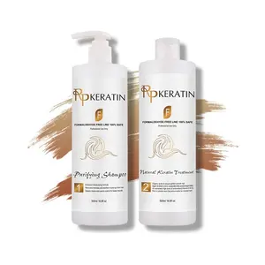 Pro Tech Keratin Purifying Shampoo Formaldehyde Free Brazilian Keratin Treatment Set