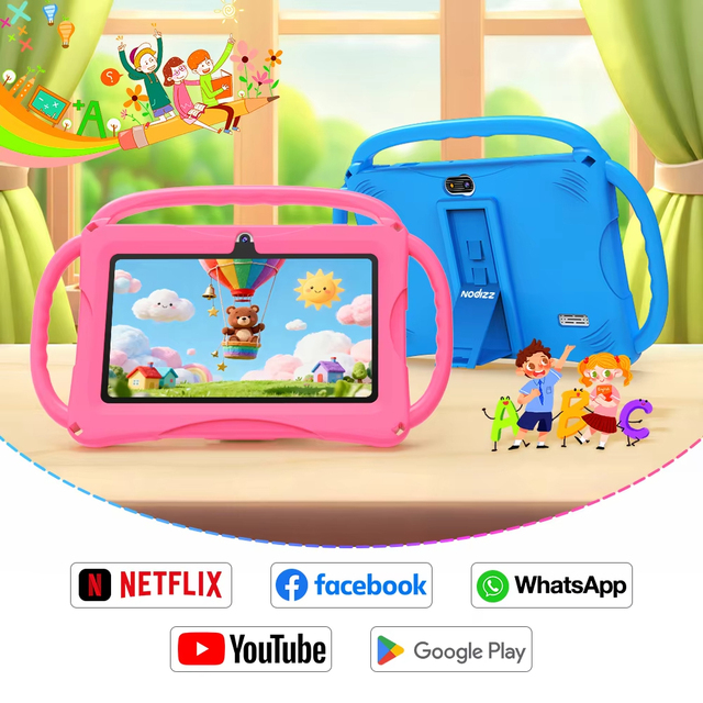 New Pad 3 Dual Core Kids Tablet with Android & IPS Screen 32GB Memory Capacity WIFI Business & Education Games New Product