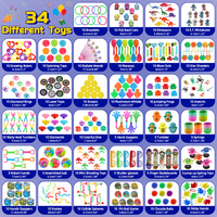 Oem 300Pcs Feestartikelen Voor Kinderen Speelgoed Assortiment Pinata Filler Verjaardagscadeau Prijzen Doos Speelgoed Beloont Bulk Speelgoedpakketten