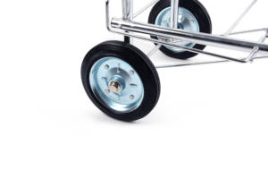 Oem Odm Custom Powder Coated Steel 2-way Moving Hand Truck With Pneumatic Tires For Garage And Workshop Impact Resistant Durable - Product Image 6