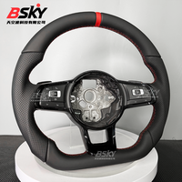 Volant en cuir perforé pour Volkswagen MK7 Golf 7 GTI Passat Polo Scirocco 2014-2018 GTD GTS GTE GLI R-Line R CC MK6