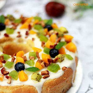 <span class=keywords><strong>Moule</strong></span> à gâteau en acier au carbone antiadhésif couleur or champagne avec emballage en polybag et boîte en carton - Product Image 5