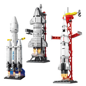 Preço por atacado Série Espacial DIY Building Block Set Montagem Mini Modelos Rocket <span class=keywords><strong>Space</strong></span> Station <span class=keywords><strong>Shuttle</strong></span> para o Espaço-Temático - Product Image 4