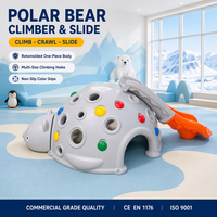 Aire de jeux sur le thème de l'Arctique |   Équipement d'escalade pour enfants de 2 à 8 ans, utilisation en extérieur |   Certifié CE, conception gratuite