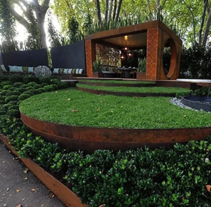 Valla Decorativa Moderna de Acero Corten Ecológico de 6 pies para Uso en Exteriores en Áreas Comerciales y Residenciales - Product Image 4