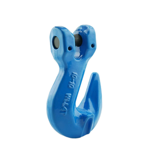 Eslinga de Cadena de Acero al Carbono G80 Pintada a Color con Gancho de Elevación Tipo Clevis para Aplicaciones Mineras - Product Image 1