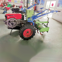 Cultiver Vators Tracteur Petite Mini Ferme Main Tracteur De Marche Mini Power Tiller Remorque Mini Tracteur De Marche