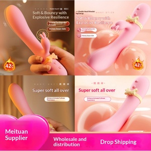 Vibrador de Barra Suave y Ceroso Macki Moon Rabbit con Función de Calentamiento y Silencio, para Masturbación Femenina, Artículos para Adultos - Product Image 2