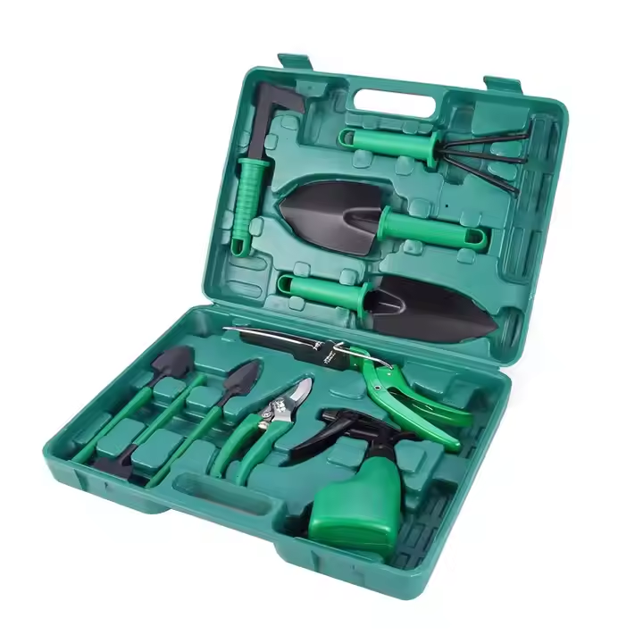10pcs Set Portable Gardening Tools Case