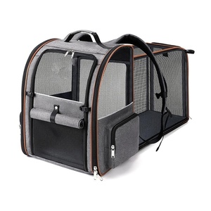 Mochila Expansível para Animais de Estimação com Grande Capacidade, Dobrável e Portátil, Bolsa para Gatos e Cães para Passeios (Carga Máxima de 7kg) - Product Image 2