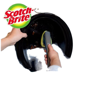 Spugna sostituibile Couring Pad strumento di lavaggio comodo spazzola per la pulizia Scrubber sapone da cucina Dispenser piatto liquido di ricarica - Product Image 5