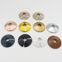Kit de 15 caches en plastique pour tuyaux de 15 mm, pour radiateur, robinet et vanne d'angle d'eau