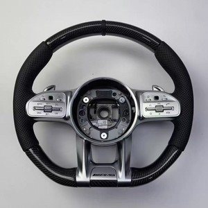 Cubierta de Cuero y Fibra de Carbono para Palancas de Cambio de Volante para Mercedes C200, CLS, Clase S, Clase A/C/E, GLA/GLC/GLB/GLE - Ergonómica - Product Image 3